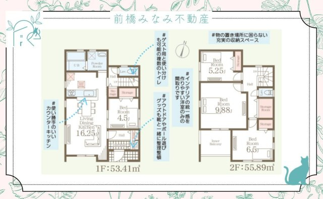 伊勢崎市東小保方町第２　２号棟(全７棟)　リーブルガーデン　新築建売分譲の地図