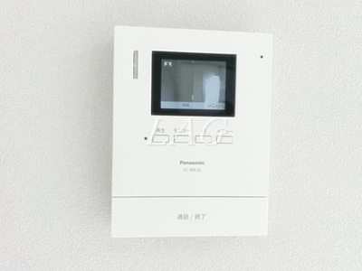 【セキュリティ】 | ｕハウス | モニター付きインターフォンです。