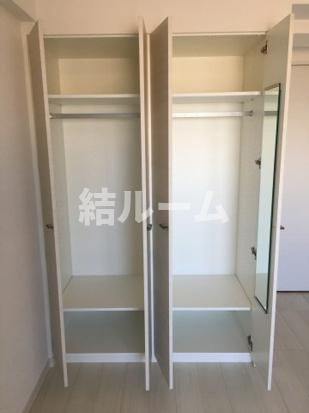 板橋区高島平９丁目の賃貸マンションの収納