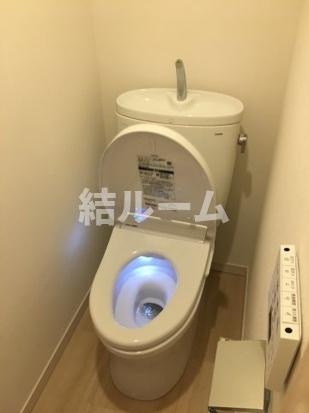 板橋区高島平９丁目の賃貸マンションのトイレ