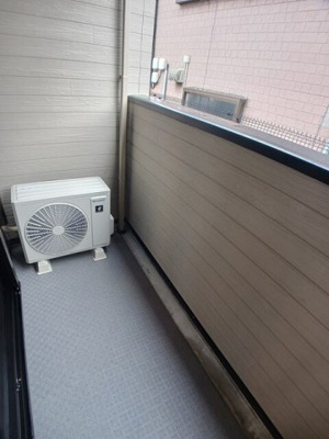 【バルコニー】 | サニーフラット黒岡Ｂ棟