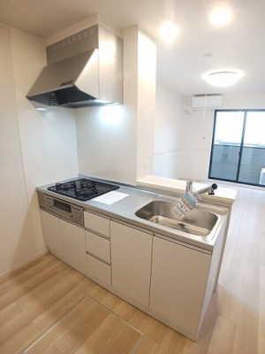 【キッチン】 | サニーフラット黒岡Ｂ棟