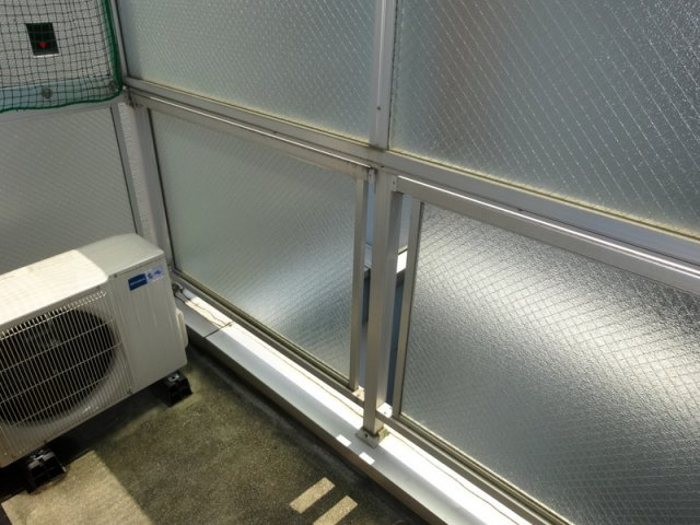 レナジア姫路ビルのバルコニー