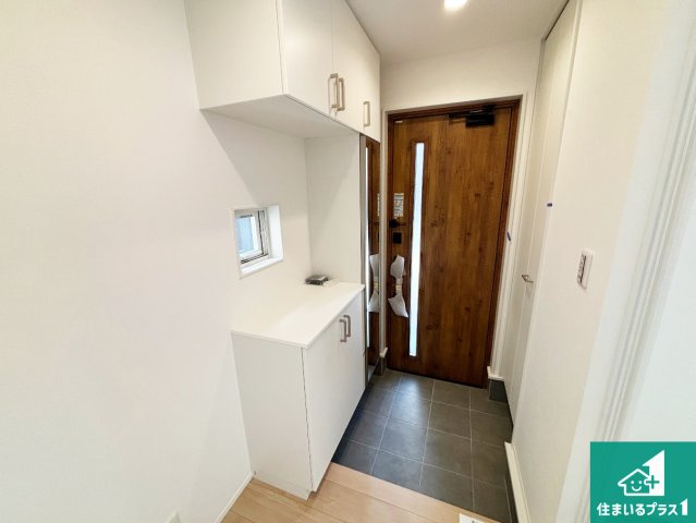 高石市千代田　新築一戸建ての外観|周辺は落ち着いた街並みの住宅地！子育てがしやすい住環境です！まだ未完成ですが、現地でしかわからない事もございます。是非一度ご覧ください。