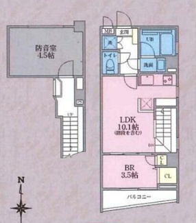 【間取り】 | PLUSH-GARDEN  CRYSTA | 間取りです。