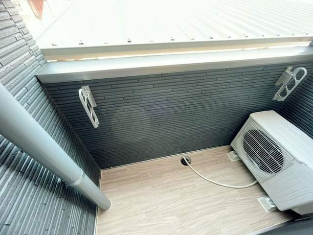  月光江波東参番館のバルコニー