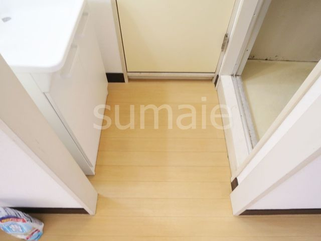 ライフ小島の内装|洗面脱衣所。