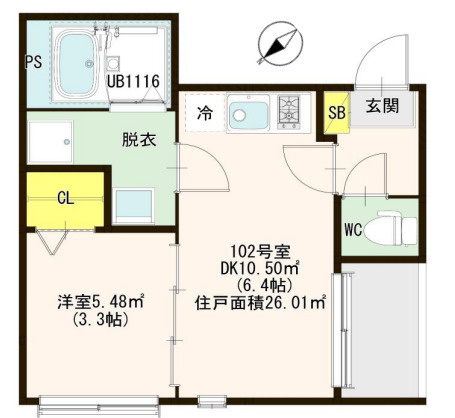 【間取り】 | ハーモニーテラス西瑞江Ⅱ