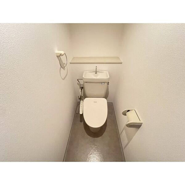 熊本市中央区水前寺１丁目の賃貸マンションのトイレ