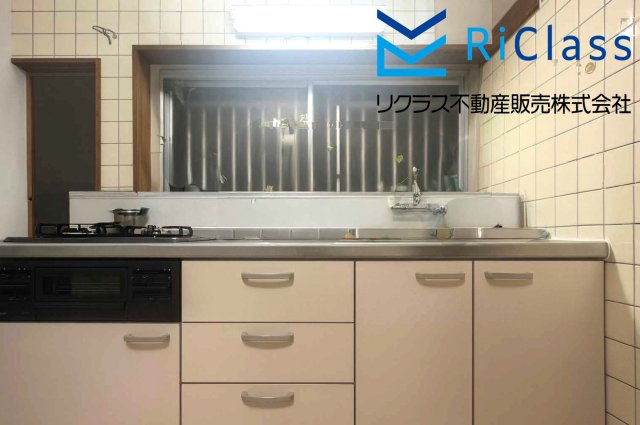 中古戸建　尼崎市食満6丁目5のキッチン|キッチンでお料理をお楽しみください