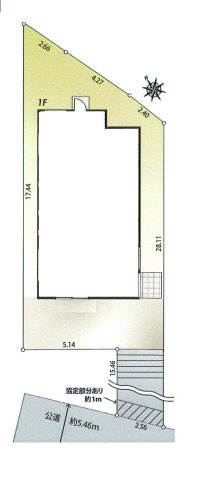 武蔵村山市中藤4丁目　新築戸建全2棟の区画図