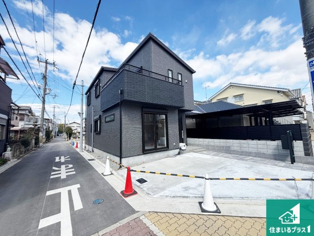 高石市千代田　新築一戸建ての外観|お客様に長く安心して住んでいだだける事にこだわった家づくり！住んでからのアフターサービスにもしっかりと取り組んでいます！