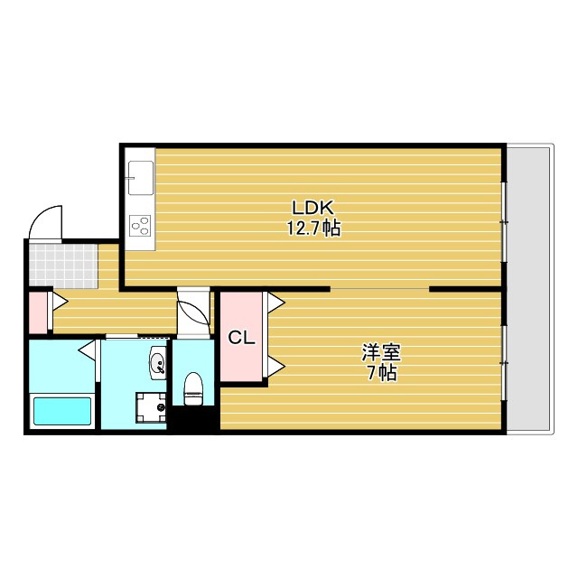 ファミール服部の間取り