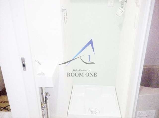 丘の上ハウスのその他|洗濯機置き場です。