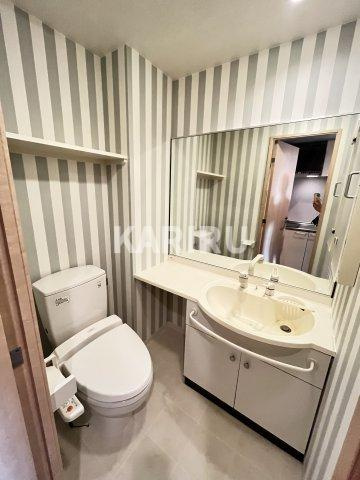 ヴィヴィッド京橋の洗面所