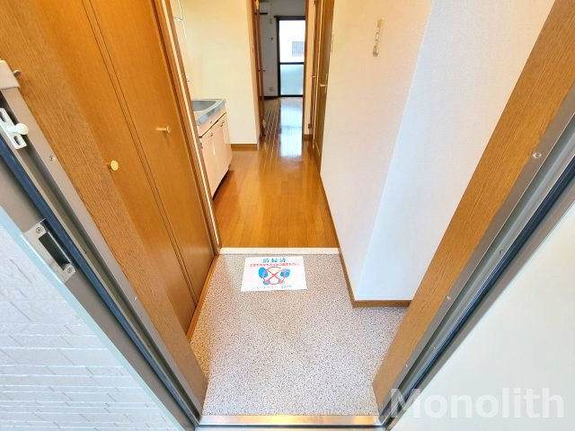 ファインコートⅠ番館の玄関