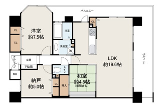 【間取り】 | グランアッシュ富田林べルエール