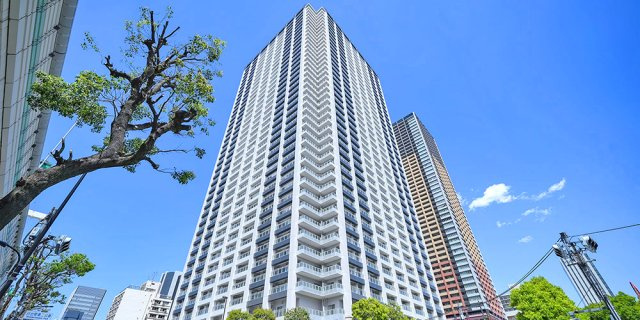 エアライズタワーの外観|新規リノベーションマンションにつき快適に新生活をスタートできます