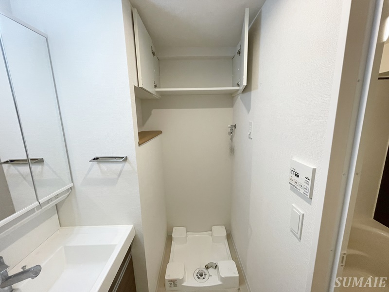 グランカーサ王子Ⅱの洗面所|ゆったりとスペースのある洗面所