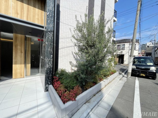 グランカーサ王子Ⅱの外観|植栽です