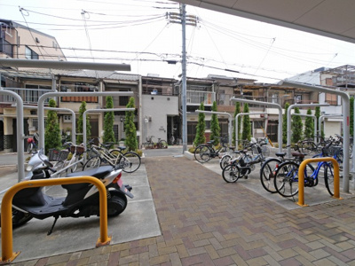 【その他共用部分】 | ブリランテ都島 | 駐輪場です