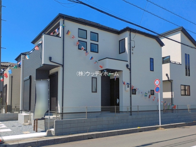 越谷市弥栄町13期　新築一戸建て　2号棟の外観