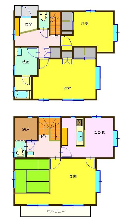 前橋市後家町貸戸建ての外観