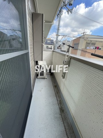 エマイユ鴻池のバルコニー