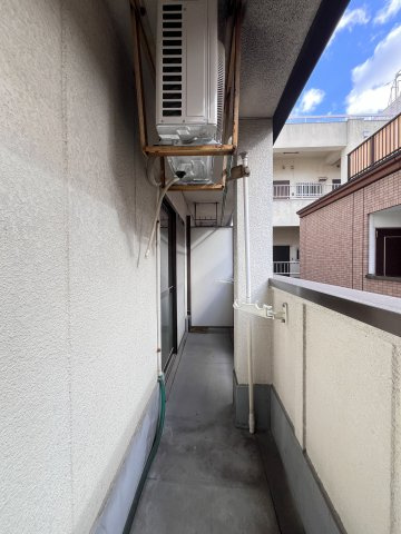 アズマハイツのバルコニー