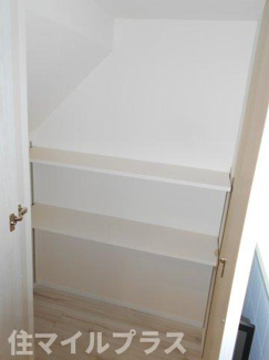 【収納】 | 郡山市大槻町愛宕台新築一戸建て1棟 | 便利な収納スペースです
