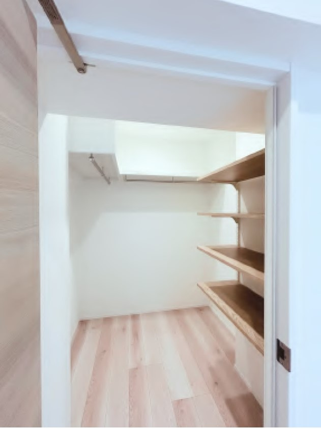 中古マンション 所沢市向陽ハイツB棟の収納|便利な収納スペースです