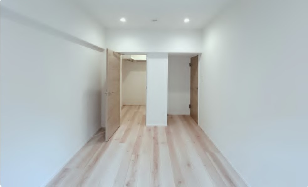 中古マンション 所沢市向陽ハイツB棟の洋室|ウォークインクローゼット付きメインベッドルーム