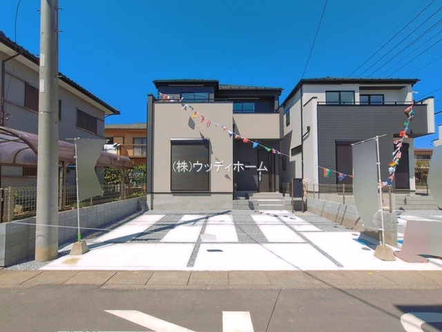 越谷市弥栄町13期　新築一戸建て　3号棟の外観
