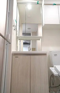 アーバネックス蔵前レジデンスの独立洗面台