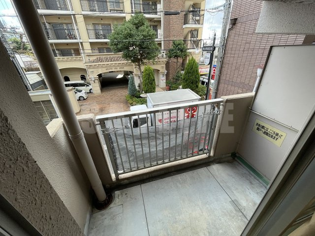 マンション島田のバルコニー