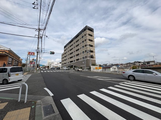 神戸市北区鈴蘭台南町3丁目土地の前面道路含む現地写真