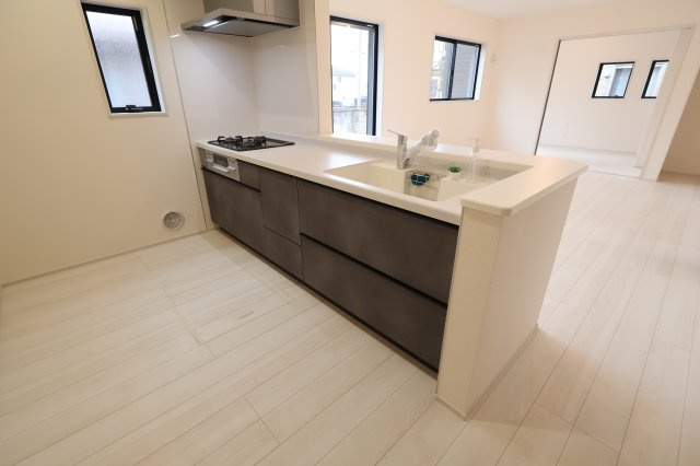 《仲介手数料無料》西区大字中釘290-31(全1戸)新築一戸建てリーブルガーデンのキッチン