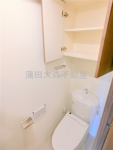 ARKMARK OMORIMACHI RESIDENCEのトイレ|温水洗浄機能付きのトイレ