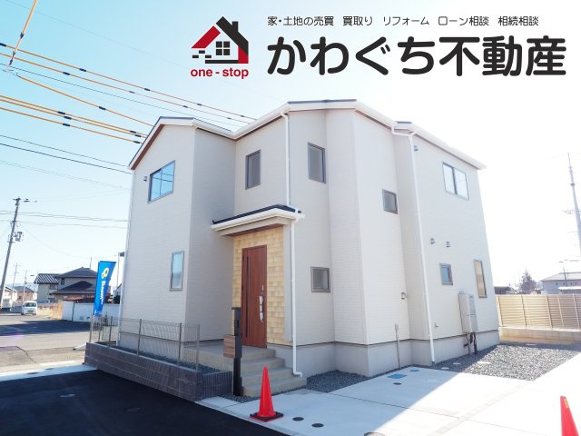 【外観】 | Blooming　Garden　笹木野北寺畑　４号棟 | ★内覧予約で新米2kg★