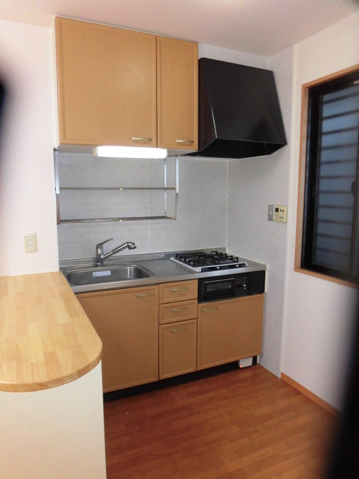 ハイツ・マイグリーンのキッチン|101 2口コンロ付キッチン