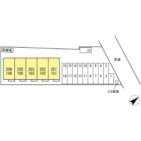 D-resena平江の区画図