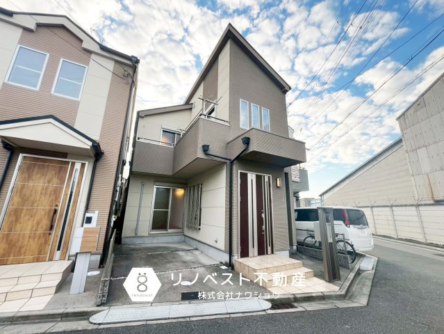 東大阪市若江東町1丁目の外観|1台分の駐車スペース完備。
駐輪スペースもございます。