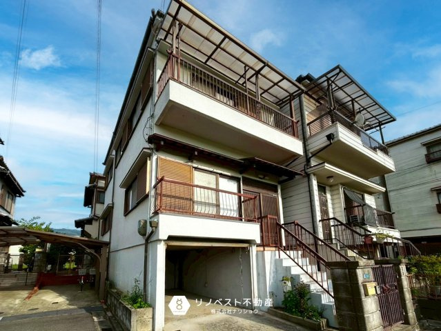 東大阪市元町2丁目の外観|水回りが2階に集約されており家事動線の良い中古戸建です！