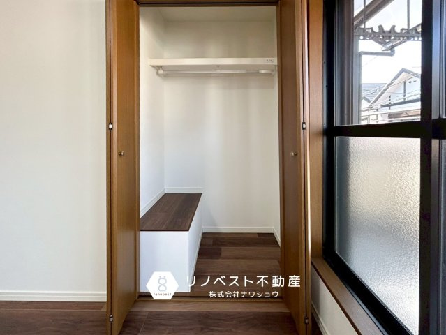 東大阪市楠根3丁目の収納|収納家具を減らせてお部屋を広くお使いいただけますね！