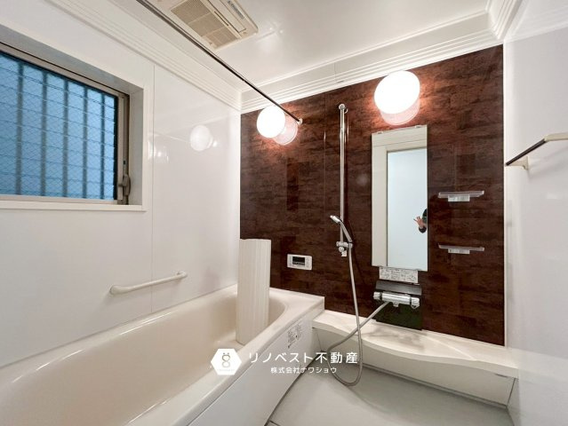 東成区深江南3丁目の浴室|浴室乾燥機・追炊き機能付の浴室です♪日々の疲れを癒してください◎