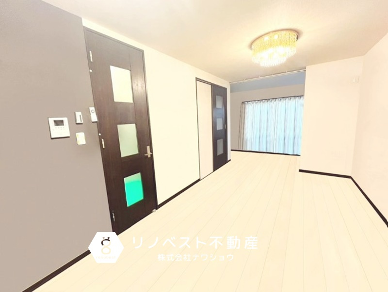 生野東3丁目の居間・リビング|奥行きのあるLDKですね♪