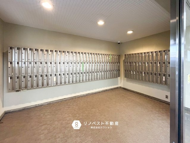 ハイマート若江2号館の設備|共用部分は綺麗に清掃されております！