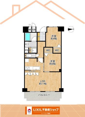 ハイマート若江2号館の間取り|2025年1月フルリノベーション済みの中古マンション！