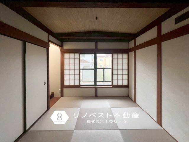 東大阪市加納3丁目中古戸建の和室|和を感じられるひと部屋です♪寝室に最適です。