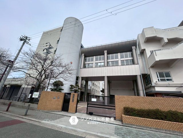 東成区中道4丁目の周辺|玉津中学校まで徒歩約8分です。